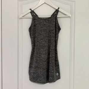 Born Primitive Strappy Soft Tank- Heather Grey